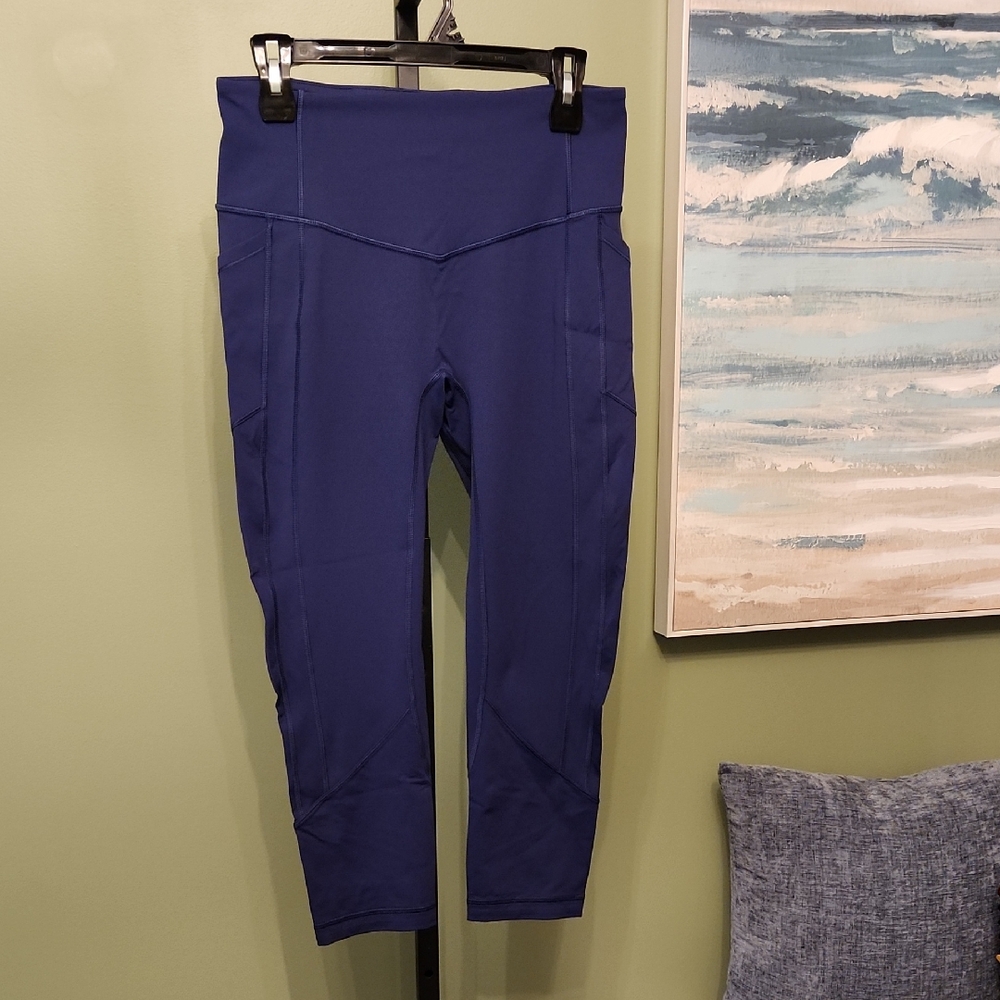 Lululemon Athletica Deep Blue Leggings